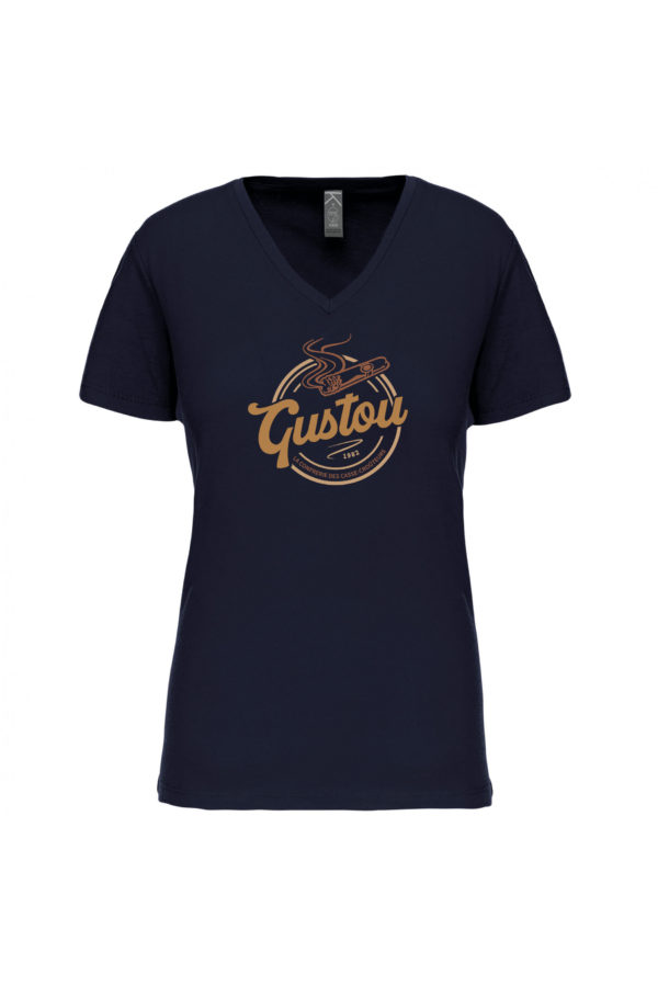 tshirt femme gustou marine