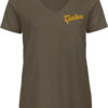 tshirt femme gustou kakhi